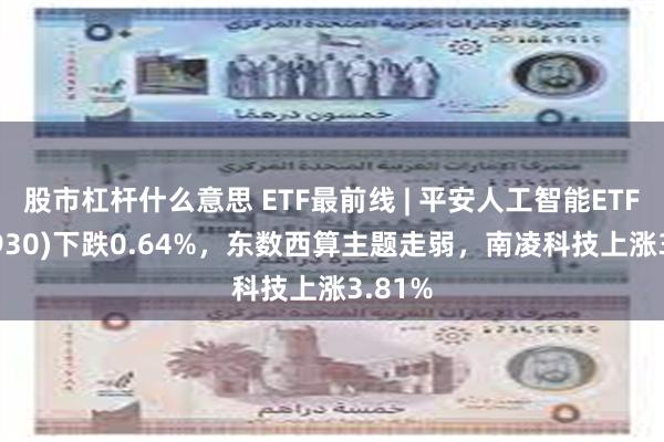 股市杠杆什么意思 ETF最前线 | 平安人工智能ETF(512930)下跌0.64%，东数西算主题走弱，南凌科技上涨3.81%