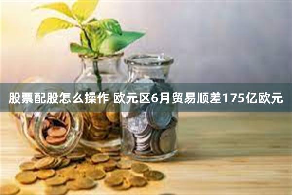 股票配股怎么操作 欧元区6月贸易顺差175亿欧元