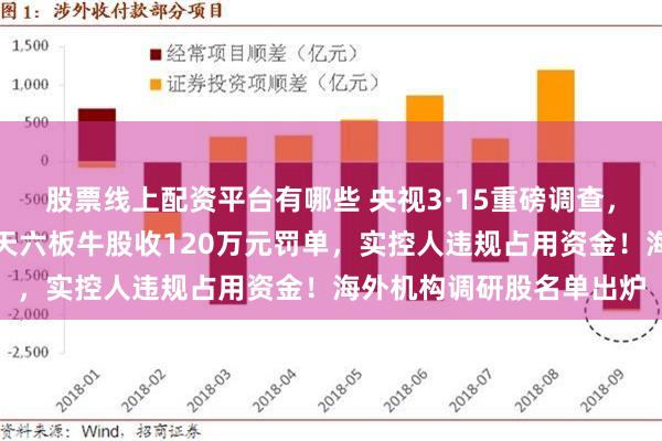 股票线上配资平台有哪些 央视3·15重磅调查，这些领域黑幕重重！七天六板牛股收120万元罚单，实控人违规占用资金！海外机构调研股名单出炉