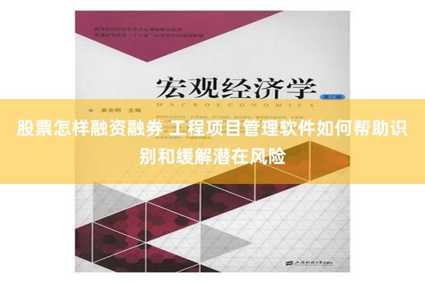 股票怎样融资融券 工程项目管理软件如何帮助识别和缓解潜在风险