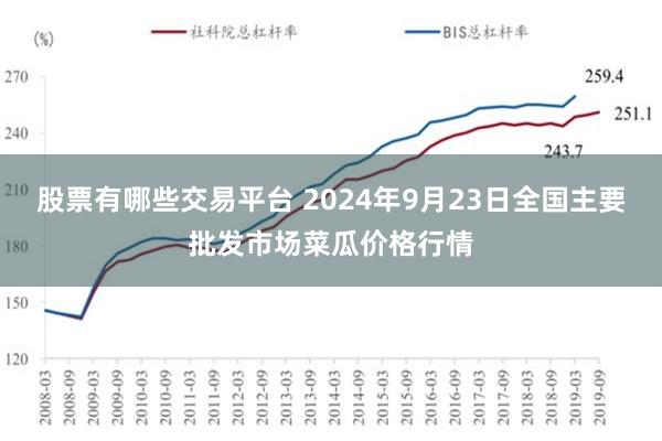 股票有哪些交易平台 2024年9月23日全国主要批发市场菜瓜价格行情